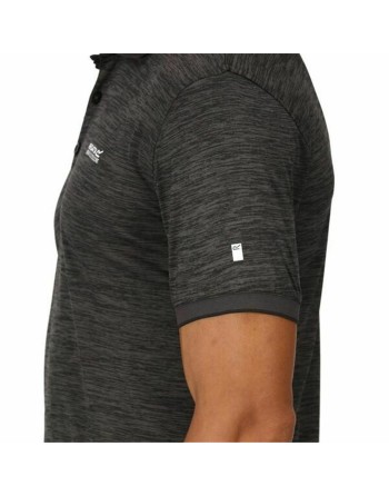 Herren Kurzarm-Poloshirt Regatta Remex II Ash Dunkelgrau