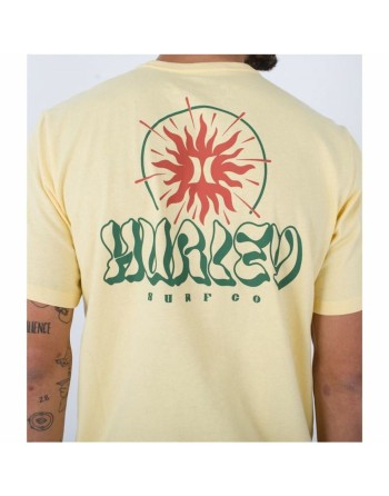 Maglia Hurley Evd Exp Sun Is Shinning Giallo Uomo