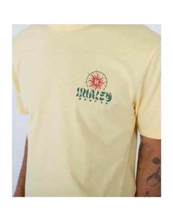 T-Shirt Hurley Evd Exp Sun Is Shinning Gelb Herren