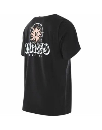 Camiseta Hurley Evd Exp Sun Is Shinning Negro Hombre