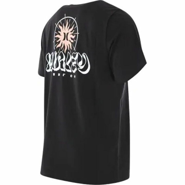 T-shirt Hurley Evd Exp Sun Is Shinning Sort Mænd
