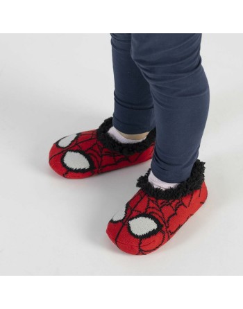 House Slippers Spider-Man Red