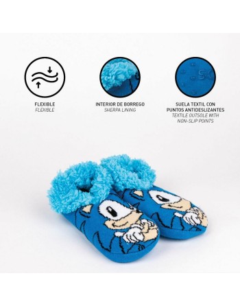 Hausschuhe Sonic Blau