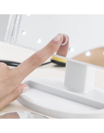 Magnifying Mirror with LED 4-in-1 Ledflect InnovaGoods