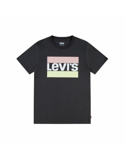 T-shirt Levi's Sportswear Logo Dark Shadow  Sort