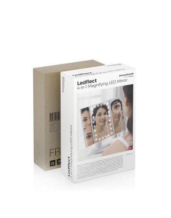 Miroir Grossissant avec LED 4-in-1 Ledflect InnovaGoods