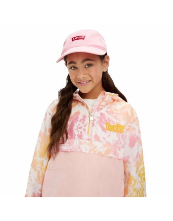 Cappellino per Bambini Levi's Core Batwing Curve Brimcap Rosa (Taglia unica)