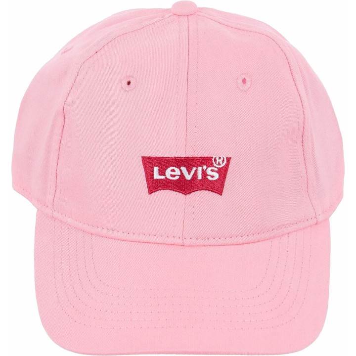 Børnekasket Levi's Core Batwing Curve Brimcap Pink (Onesize)