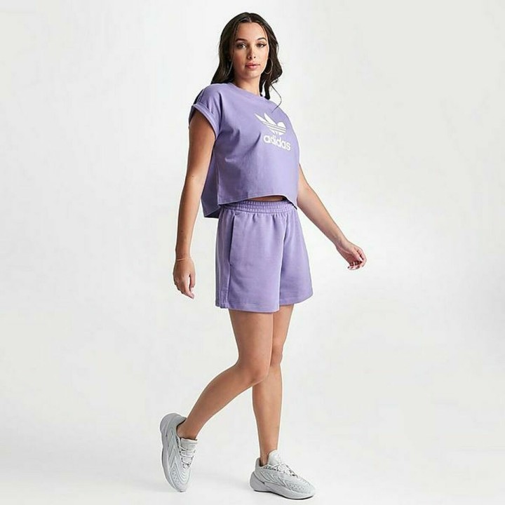 Sport shorts til kvinder Adidas IA6449  Lilla