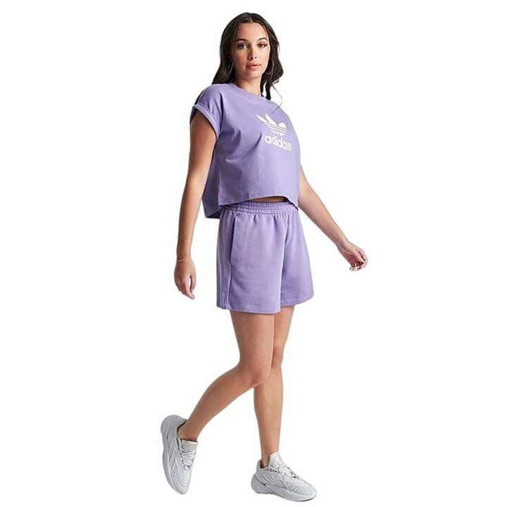 Sport shorts til kvinder Adidas IA6449  Lilla