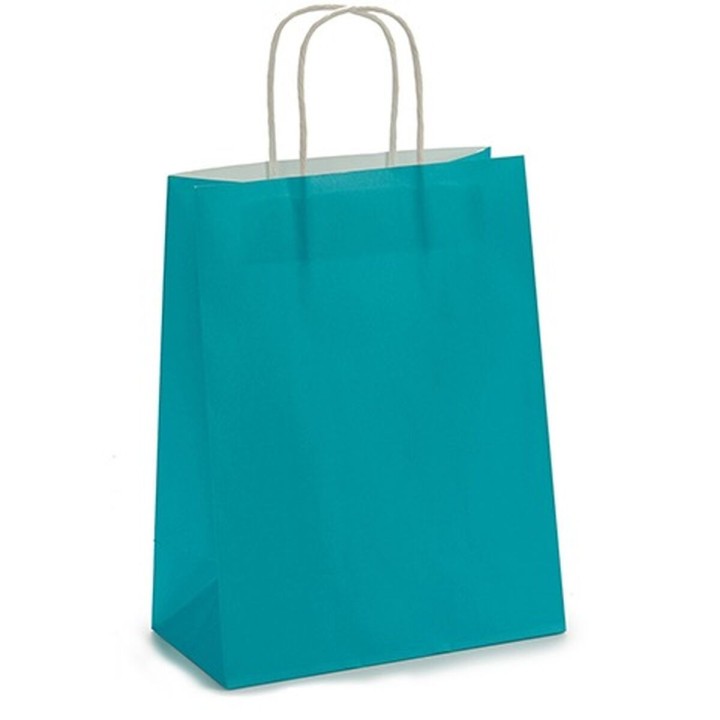 Taschenset Papier Blau 11 x 36 x 21 cm (12 Stück)
