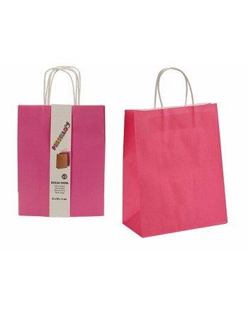 Set di Buste Carta Rosa 11 x 36 x 21 cm (12 Unità)