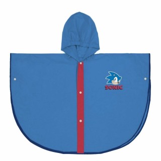 Vandtætte Poncho med Hætte Sonic Blå