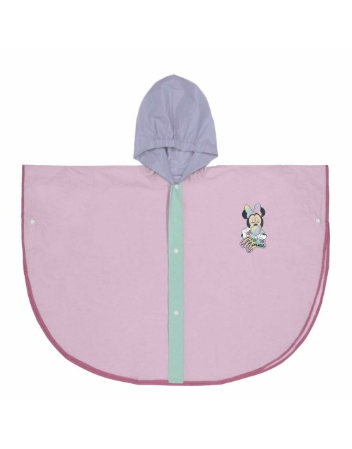 Wasserfeste Poncho mit Kapuze Minnie Mouse Lila