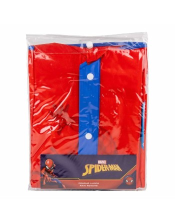 Poncho Impermeable con Capucha Spider-Man Rojo