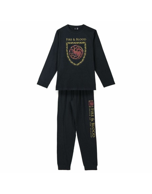 Pijama House of Dragon Negro