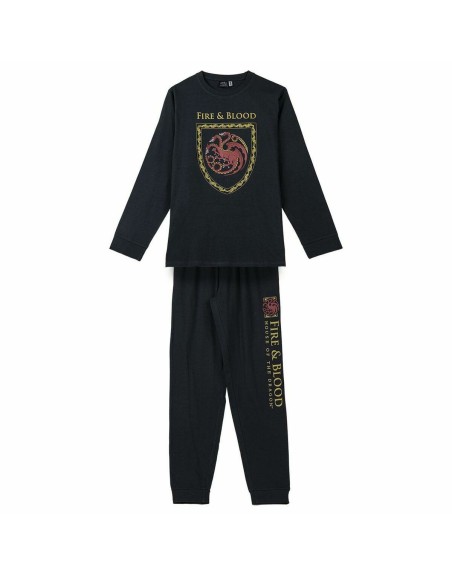 Pijama House of Dragon Negro