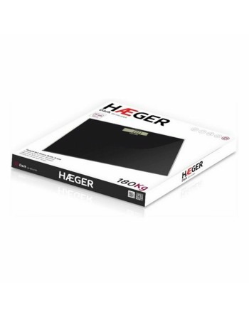 Báscula Digital de Baño Haeger BS-DIG.010A Negro