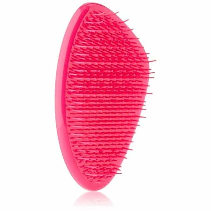 Børste til Glatning af Håret Detangler Pink Fuchsia