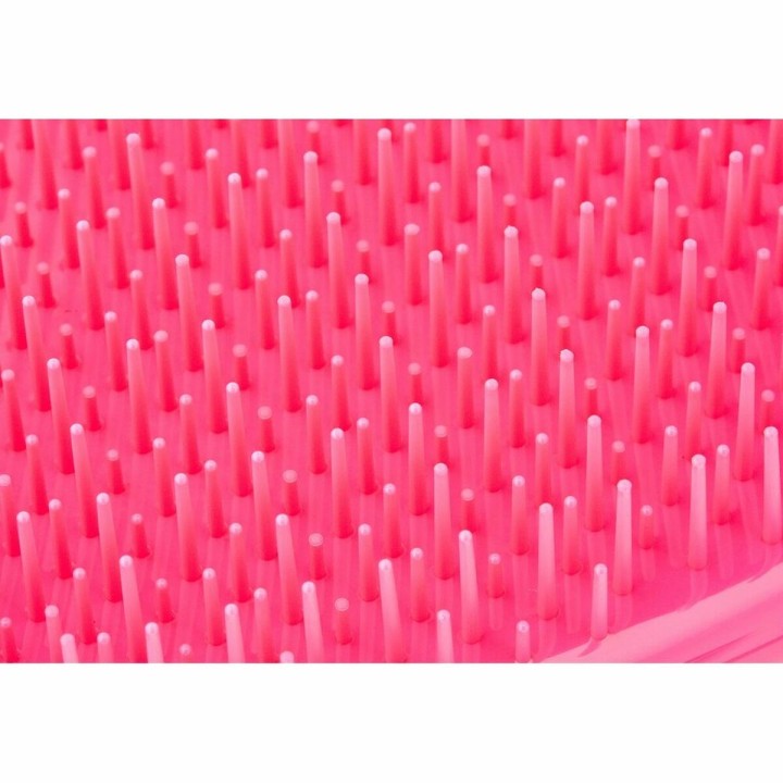 Børste til Glatning af Håret Detangler Pink Fuchsia