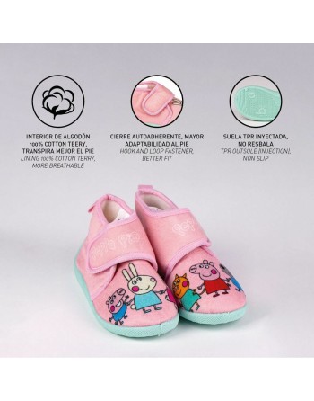 Chaussons Peppa Pig Rose