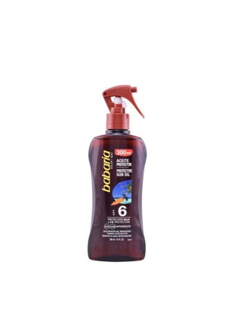 Tanning Oil Zanahoria Babaria 8410412029544 SPF 6 (300 ml) Spf 6 300 ml