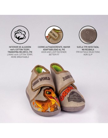 Hjemmesko Jurassic Park Brun