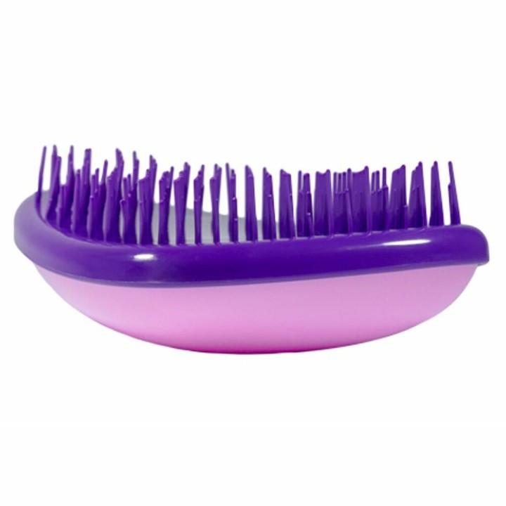 Spazzola Districante Detangler Viola Rosa