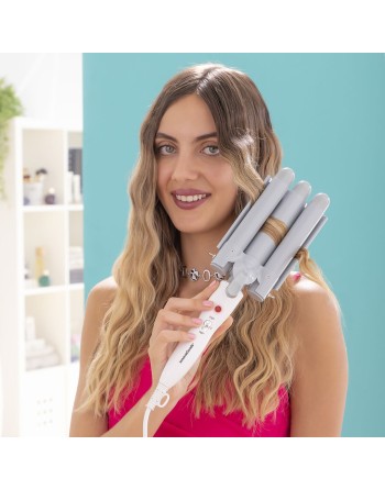 Triple Ceramic Styling Curling Iron Triler InnovaGoods
