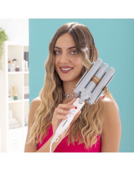 Triple Ceramic Styling Curling Iron Triler InnovaGoods