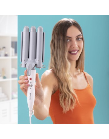 Triple Ceramic Styling Curling Iron Triler InnovaGoods