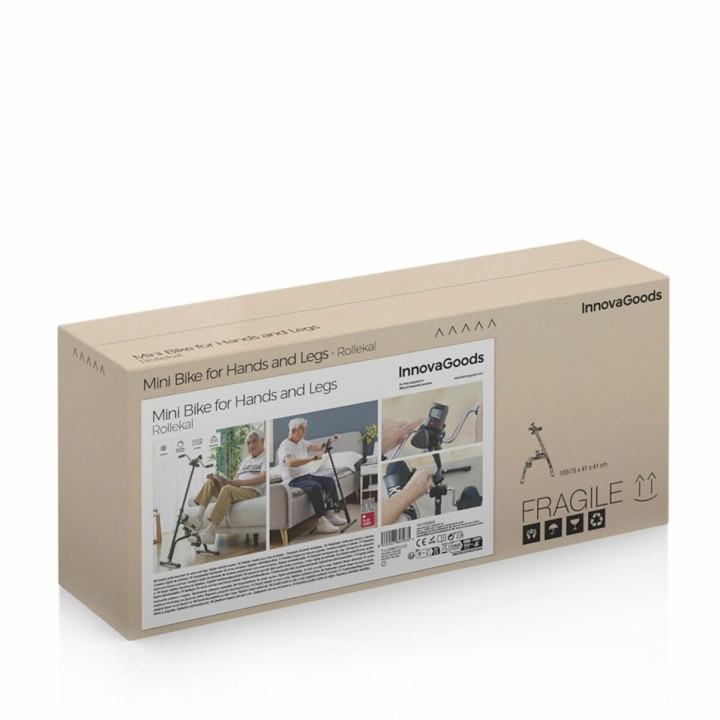Dobbelt Pedal Exerciser til arme og ben Rollekal InnovaGoods