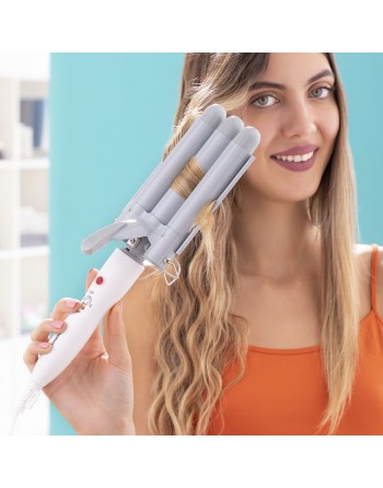 Triple Ceramic Styling Curling Iron Triler InnovaGoods