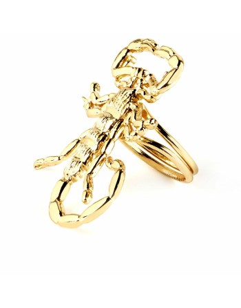 Ladies' Ring Shabama Sahara Brass gold-plated Adjustable