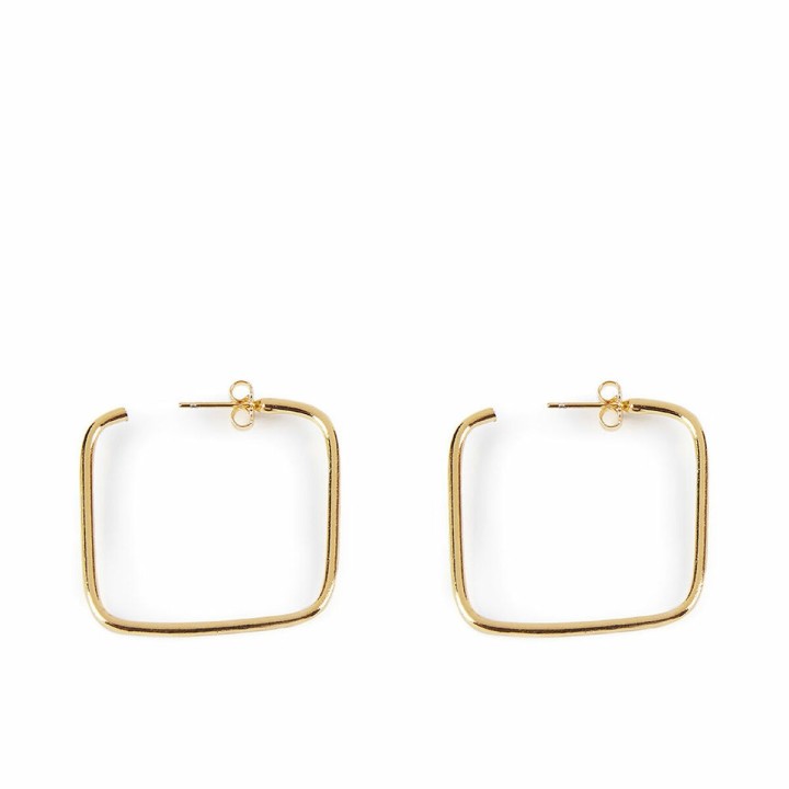 Orecchini Donna Shabama Moore Ottone bagnato in oro 3 cm