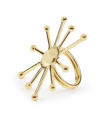 Ladies' Ring Shabama Sun Brass gold-plated Adjustable