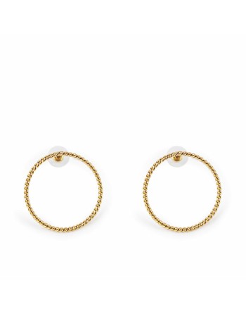 Boucles d´oreilles Femme Shabama Suri Laiton En or 4 cm