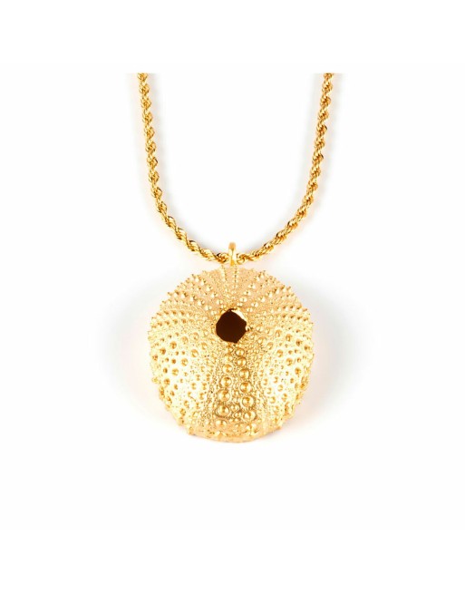 Collana Donna Shabama Trenc Top Ottone Bagno di flash oro 45 cm