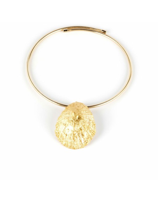 Collier Femme Shabama Calobra Laiton En or Élastique