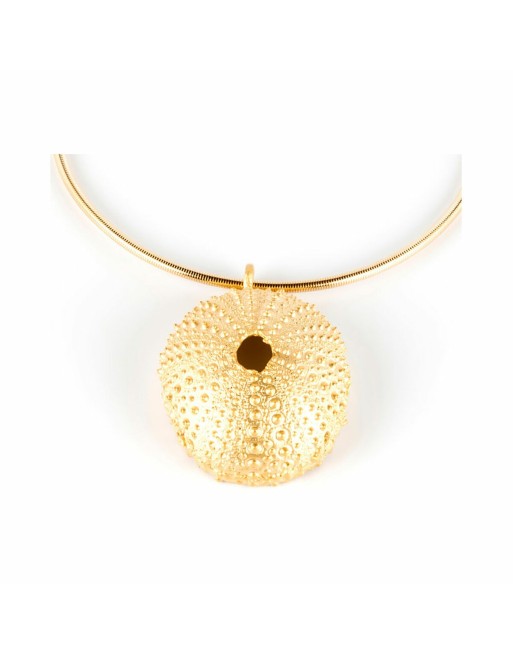 Collier Femme Shabama Trenc Laiton Trempé en flash doré Élastique