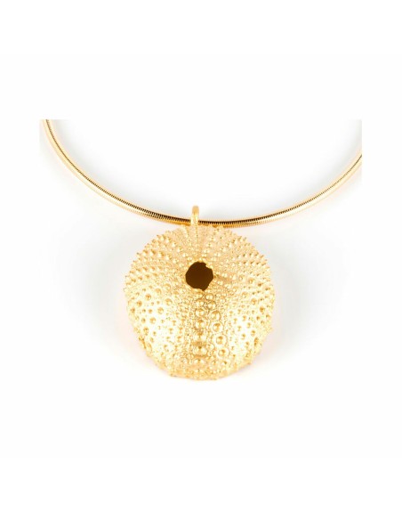 Collier Femme Shabama Trenc Laiton Trempé en flash doré Élastique