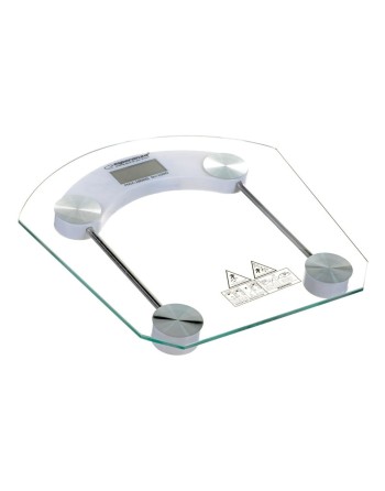 Balance Numérique de Salle de Bain Esperanza EBS008W Blanc verre