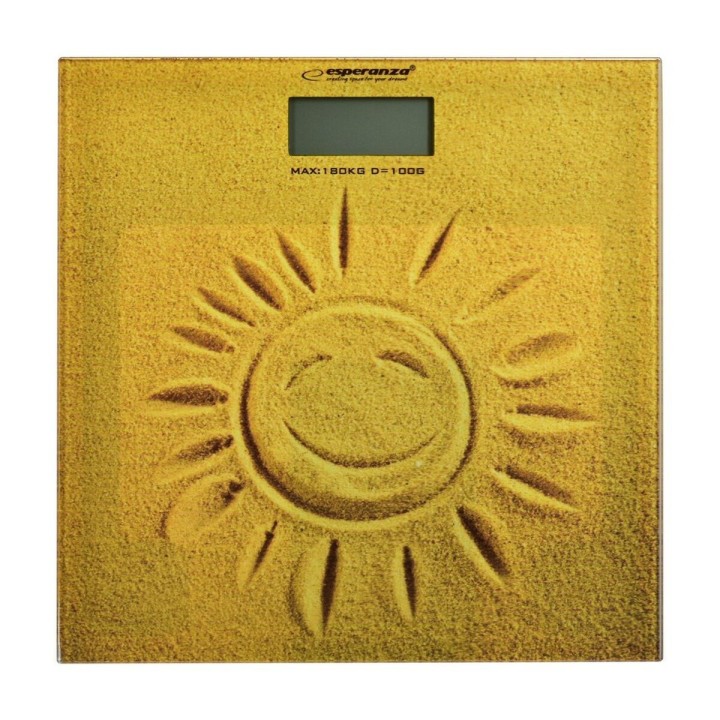 Bilancia Digitale da Bagno Esperanza EBS006 Vetro Vetro Temperato Vetro temperato Batterie x 2