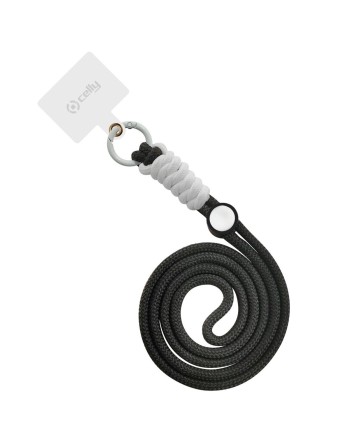 Sac à Bandoulière Celly LACETNYLBK Noir