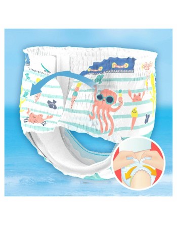 Pañales Desechables Dodot Splashers 5-6 14 Kg (10 Unidades)