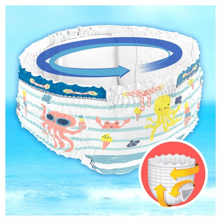 Engangsbleer Dodot Splashers 4-5 9-15 kg (11 Enheder)