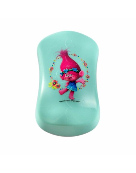 Brosse Démêlante Trolls Turquoise Fleur