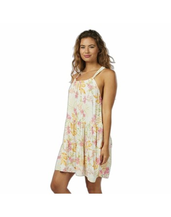 Vestito Rip Curl Sun Dance Up Bianco Tropicale