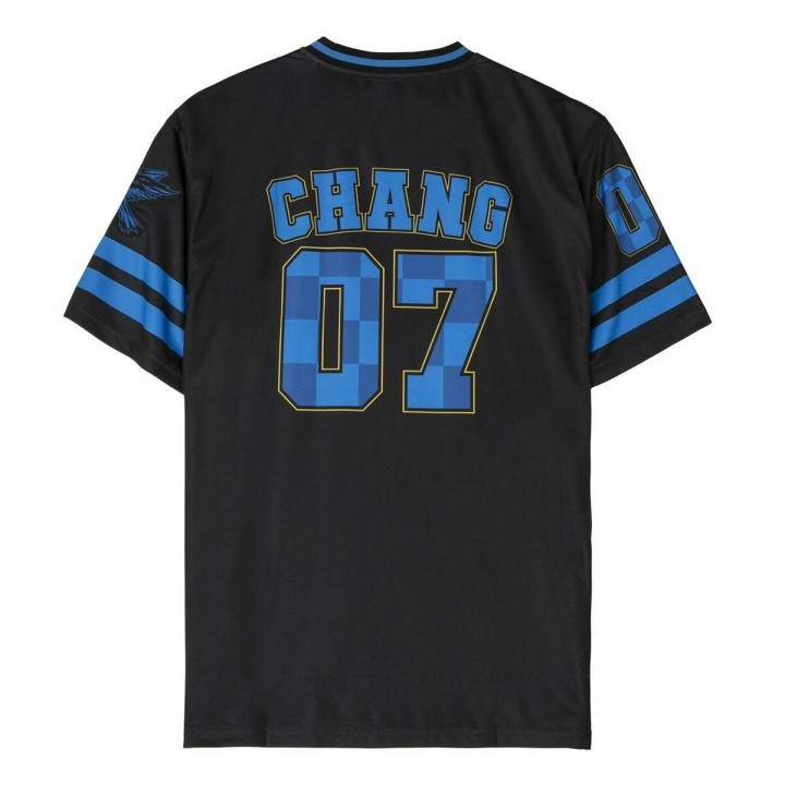 Maglia a Maniche Corte Unisex Harry Potter Ravenclaw Nero