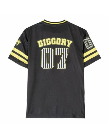 T-shirt à manches courtes unisex Harry Potter Hufflepuff Noir